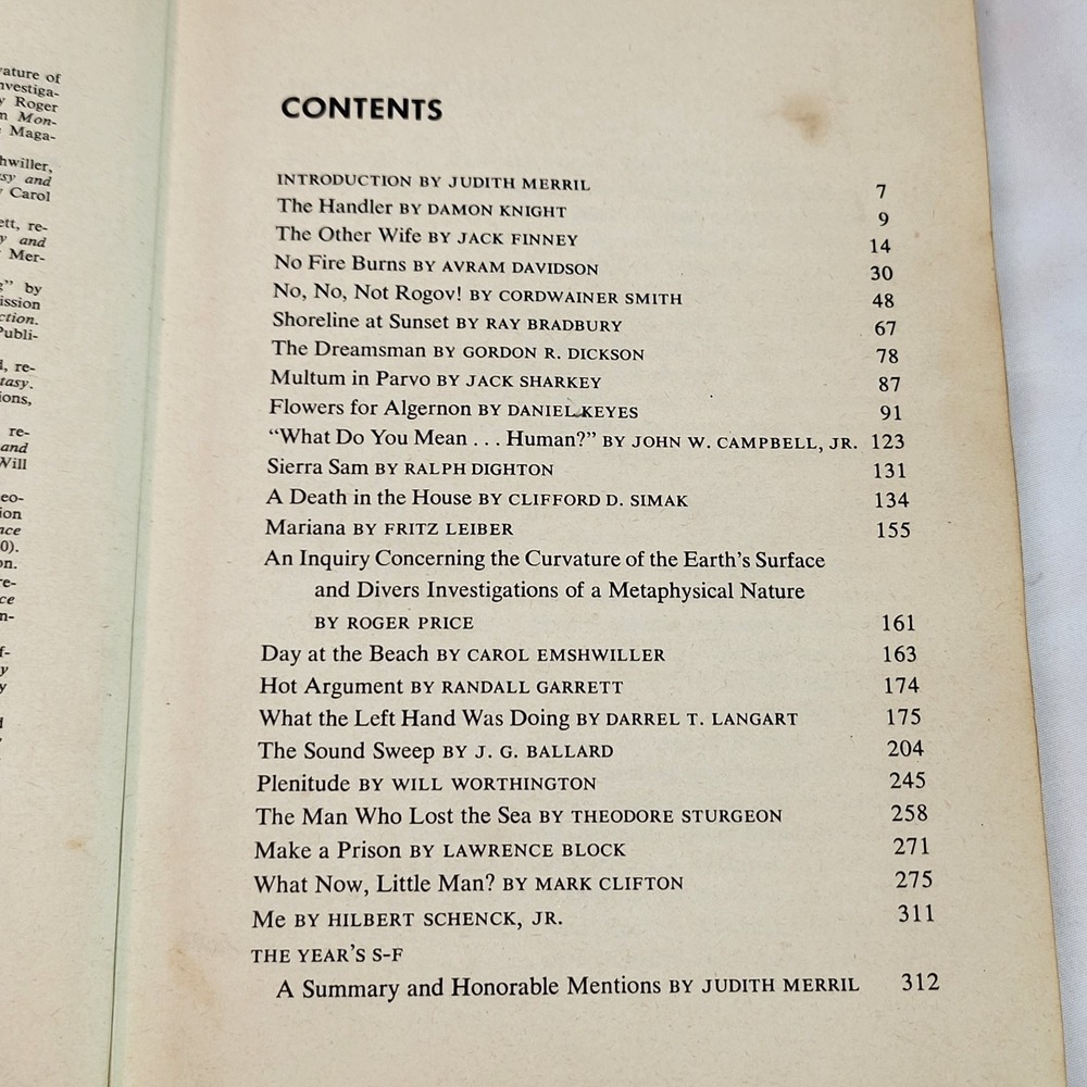 Fifth Annual of The Year's Best SF Science Fiction 1960 HC DJ Ex Libris - Picture 5 of 14